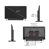 KONKA 32" Smart TV Tizen OS Powered By SAMSUNG Built-in 30W Soundbar HDR10 V-Max Display Theater Audio Dynamic Sound 1Y Warranty - Image 4