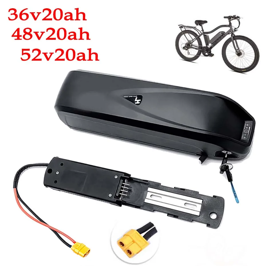 

Hailong 36v 48v 52v 20ah 18650 battery USB lithium-ion battery for electric bike bicycles 13s 1000w below engine gift chargers