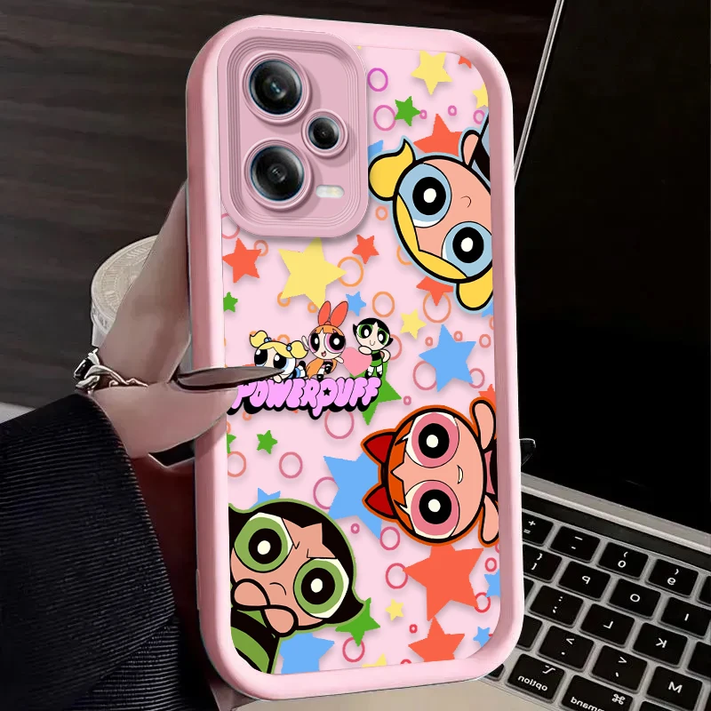 Adorable Powerpuff Girls Soft Phone Case