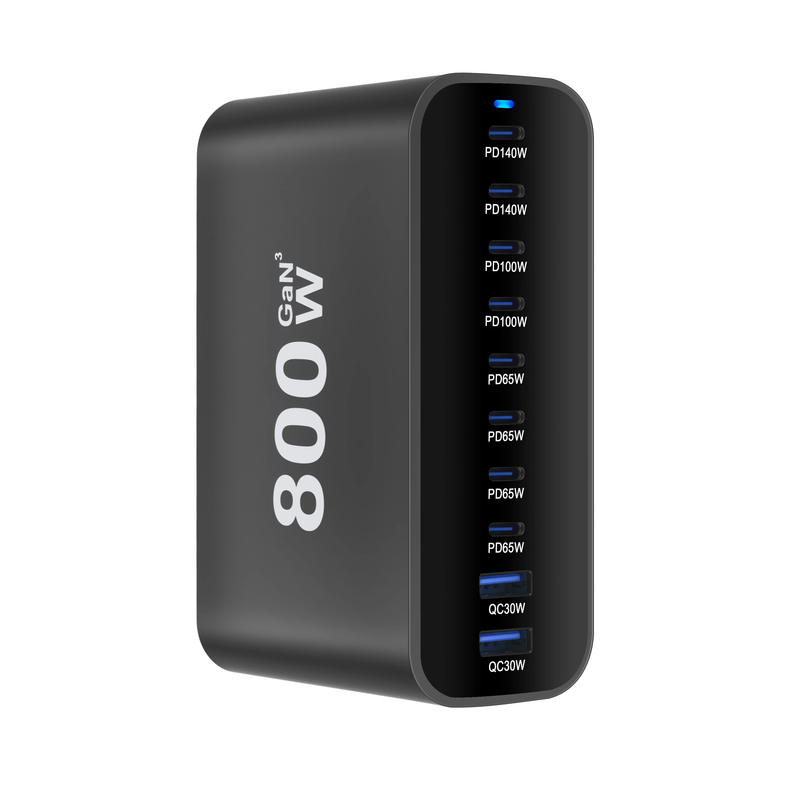 Gan Charger Portable 10-Port USB C