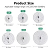 Ceiling Light LED Module 220V-240V Round LED Panel Light 12W 18W 24W 36W 48W 72W Replacement LED Retrofit Lamp Board Cool White 2