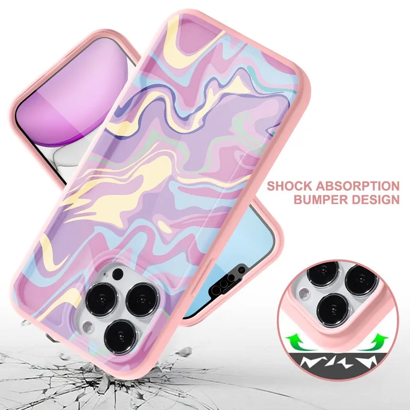 360 Full Body Cover For Samsung Galaxy A72 A52 Quantum2 A32 A22 A21S A12 Nacho A02 A02S S21 FE Ultra Plus Shockproof Marble Case kawaii samsung phone cases