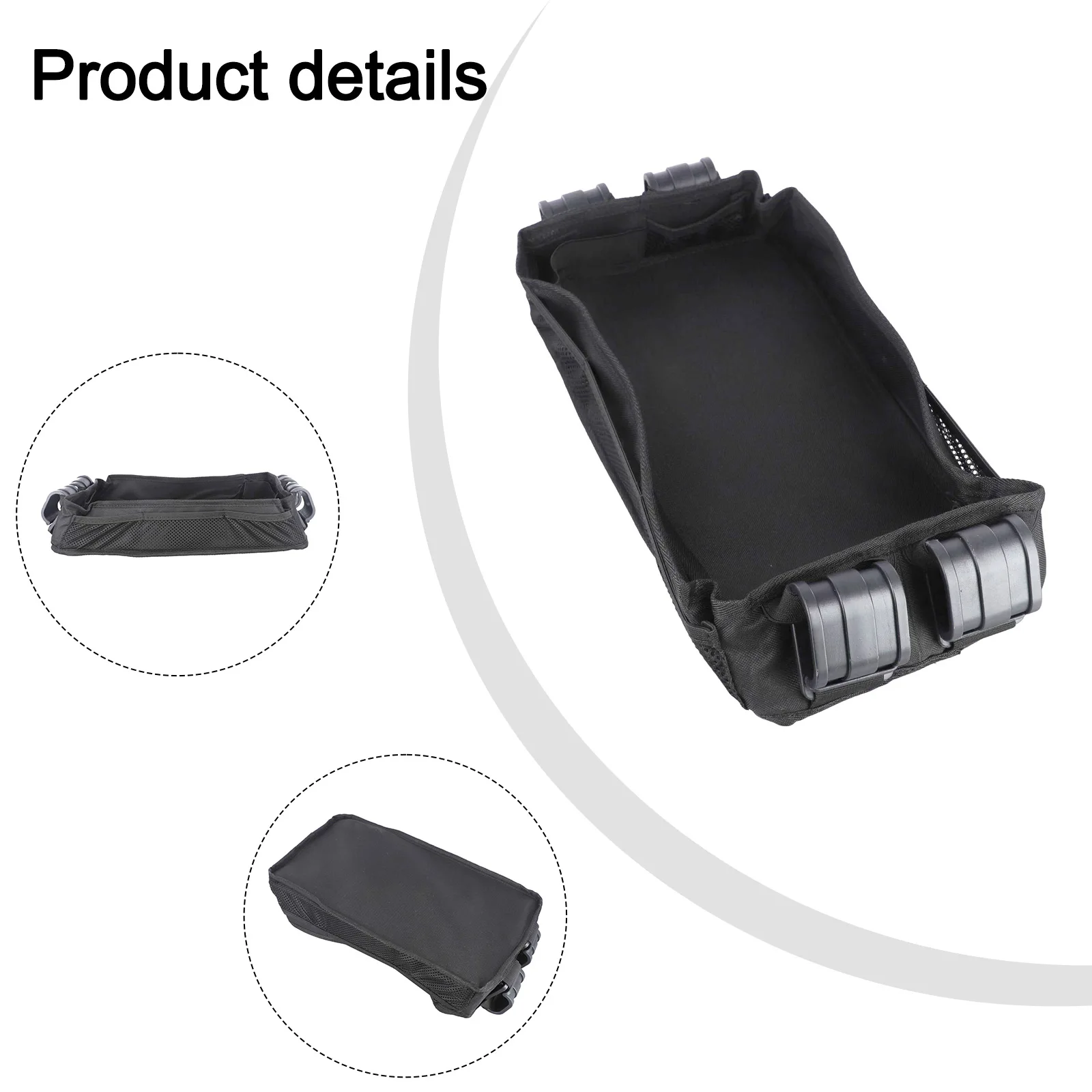 Stroller Dining Tray Stroller Accessories Dining Color black Safe Space For W1 W2 Models For Wonderfold Wagon