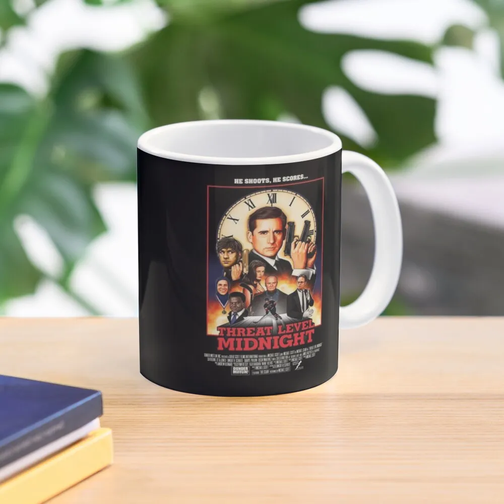 

Threat Level Midnight Coffee Mug Mixer Cups Sets Mug