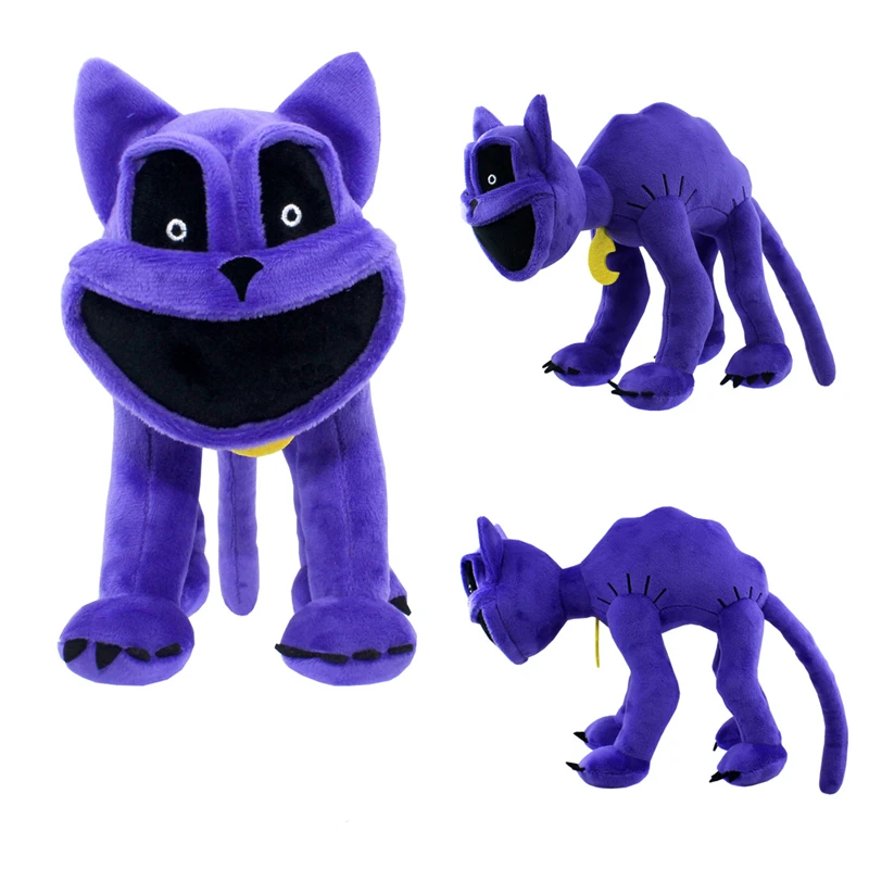 thumbnail image 1 of Smiling Houses Plush Toy for Children, Sleepy Cat, Poppy, Scary, New Product, Hot Selling, Birthday Gift, 1 of 5