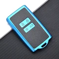 Blue key cover
