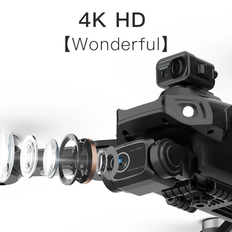 LYZRC L900 Pro MAX Drone 4K Professional HD Dual Camera GPS 5G Wifi 360° Obstacle Avoidance Brushless Foldable RC Quadcopter Toy 4