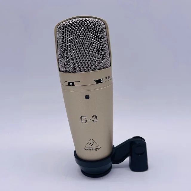 Behringer c-3プロの大型ダイヤフラムコンデンサーマイク