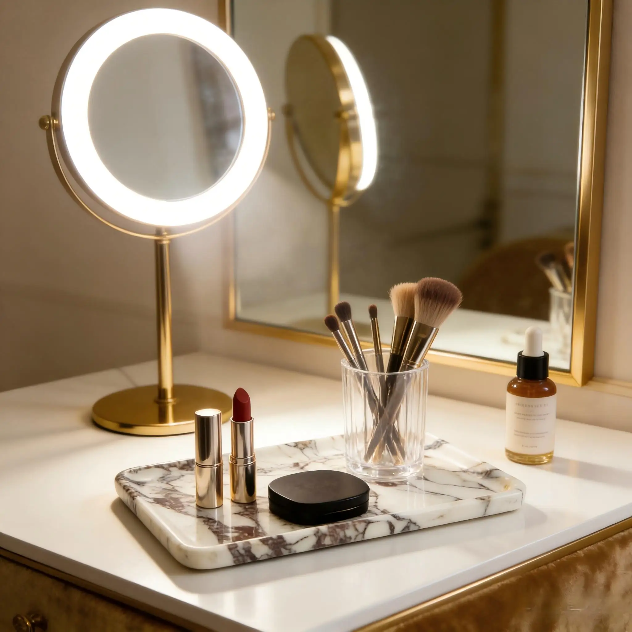 صينية مستطيلة من رخام كالاكاتا البنفسجي، صينية زخر...