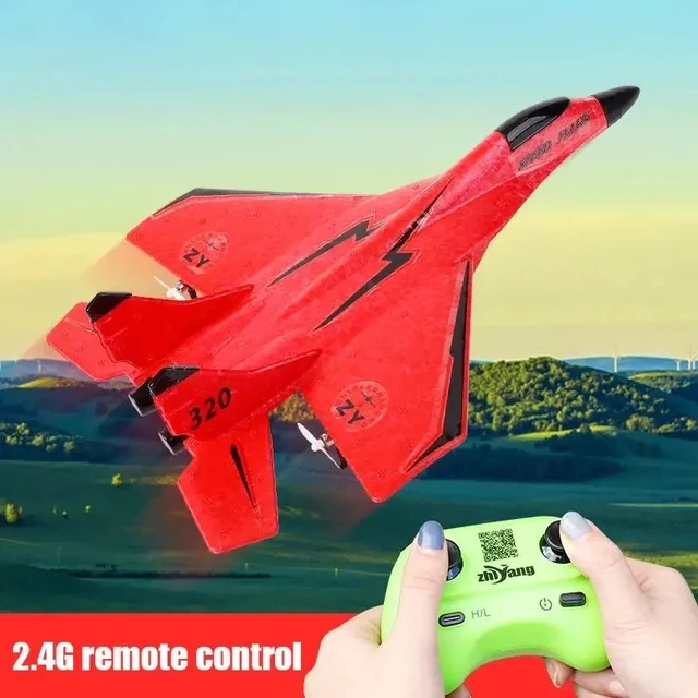 MIG 320 Plane RC Plane RC Glider Plane 2.4GHz High Speed Motor EPP Toy Gift RC Plane Toy Electric RC Aircraft Drone 5