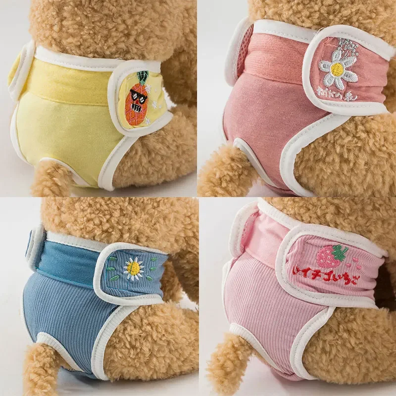 Cute Washable Dog Diapers for Female Puppies