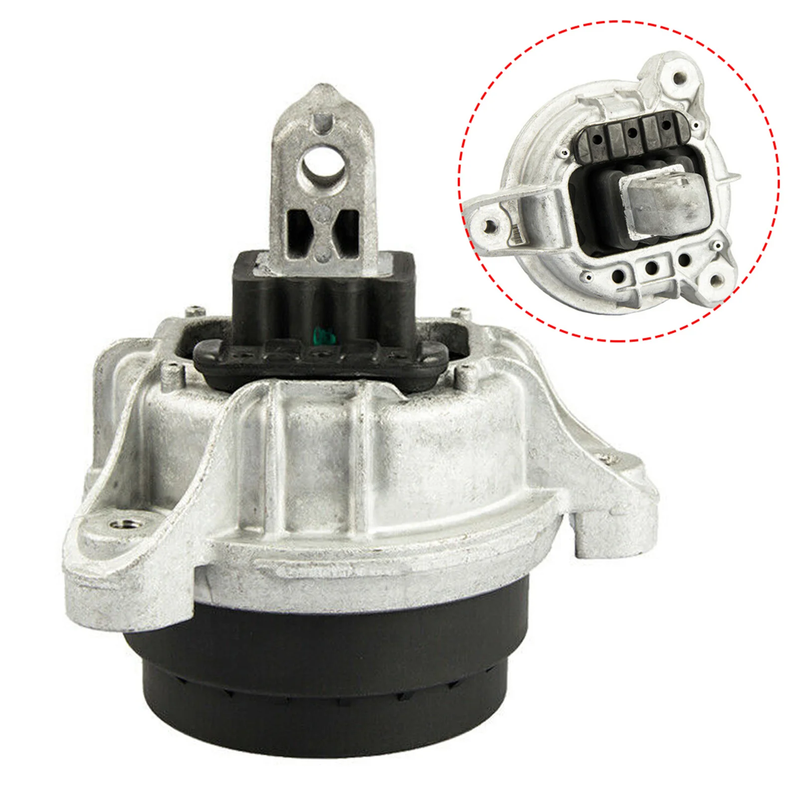 2x Engine Motor Mount Left & Right for BMW 528i 2012 2013- for 22116785601