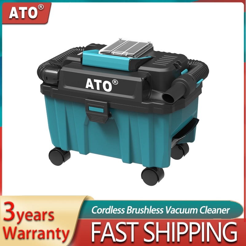 ATO Wireless Electric Sweeper Cordless Brushless Vacuum Cleaner Home Car Remove Dust Cleaner For Makita 18V Battery