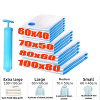 Vacuum Storage Bags Large Plastic Storage Bags for Storing Clothes Blankets Compression Empty Bag Travel Accessories Storage Bag 2