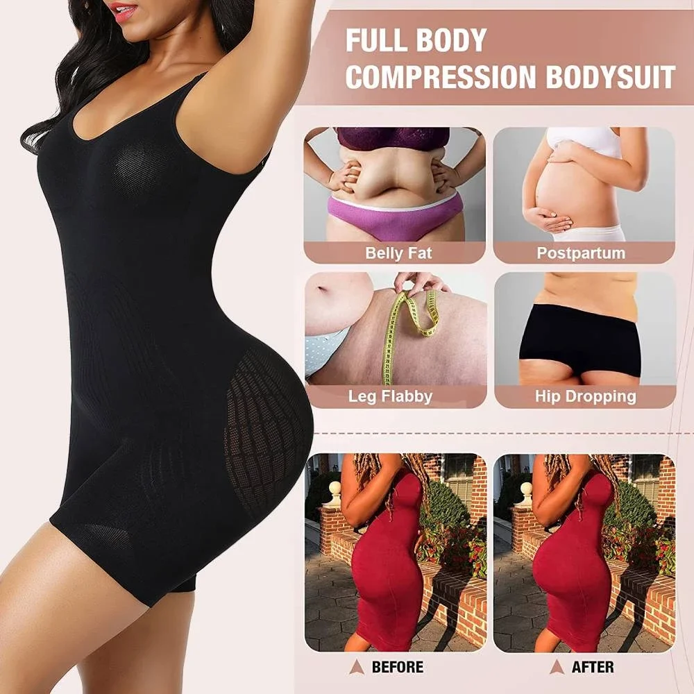 Fajas Colombianas Seamless Shapewear Tummy Control Corset Low Back