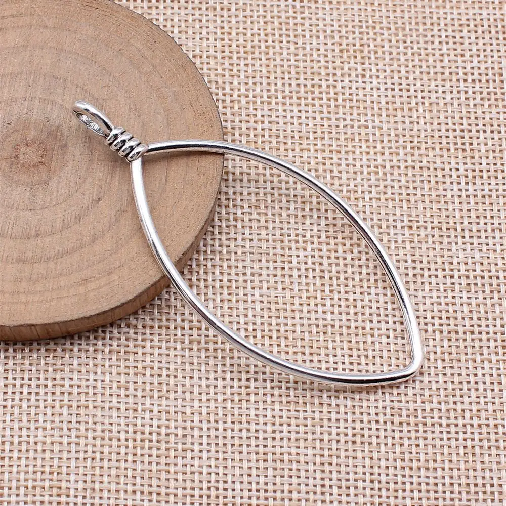 

Автомобильная подвеска полый геометрический Клей Рамка серия маркиза рамка принадлежности для ювелирных изделий 74x33x2 мм 10 шт.