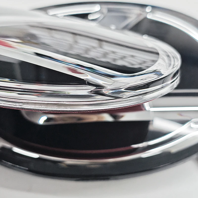 렉서스 GS GX IS LS LX NX RX RX270 Ct200h IS250 ES 220D IS300용 3D 프론트 그릴 엠블럼 리어 트렁크 배지 교체 스티커