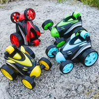 Drift Tumbling Dump Truck Stunt RC Car Wireless Remote Control Toys Electric Universal Rolling Toy Off-road Racing Car Toy 2