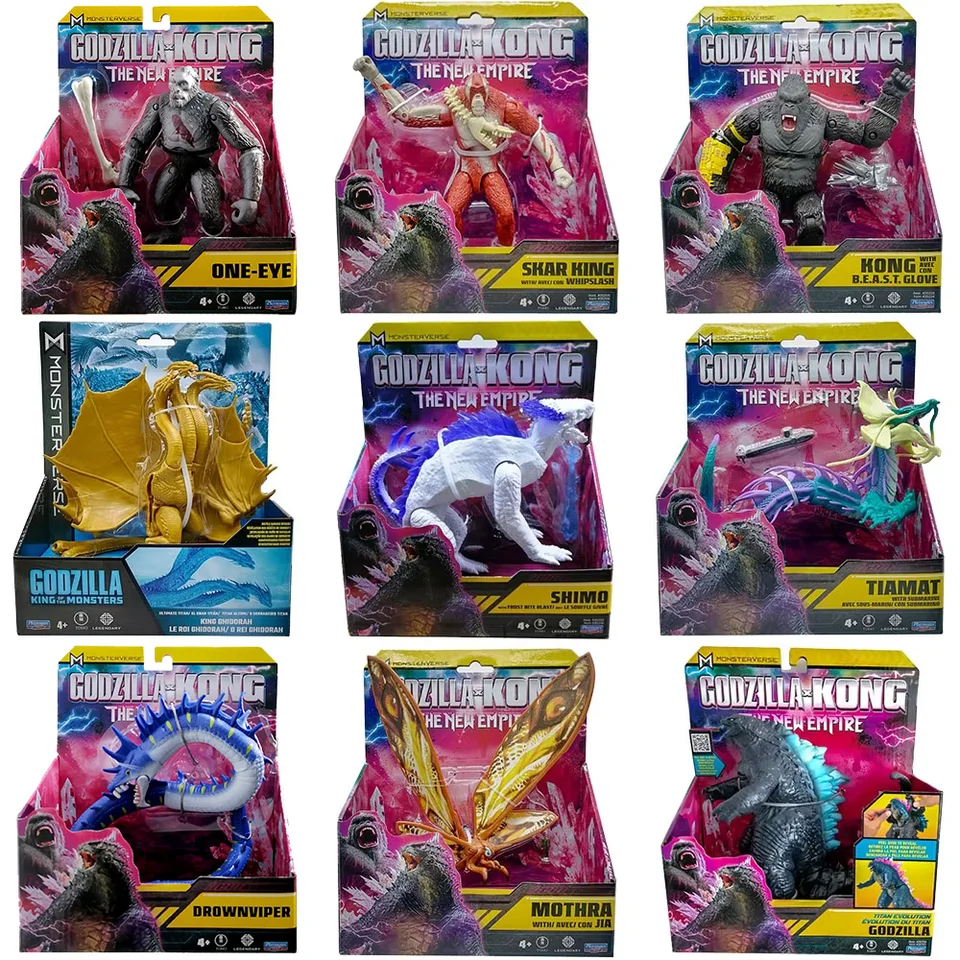 Godzilla Model VS Kong New Empire Action Figure Collectible Skar