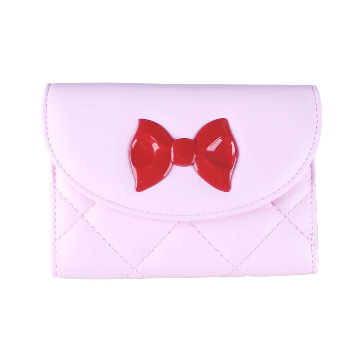 Pink Quilted Women's Wallet Women's Coin Wallet