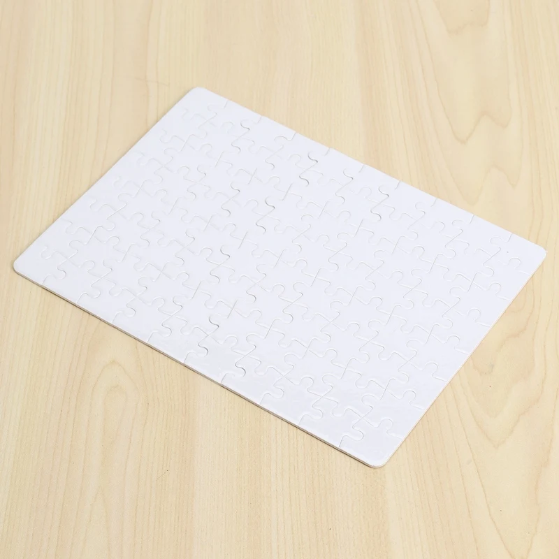 승화 블랭크 퍼즐, 잉크 전사용 DIY 공예 A5 직소 퍼즐, 로트당 10 개