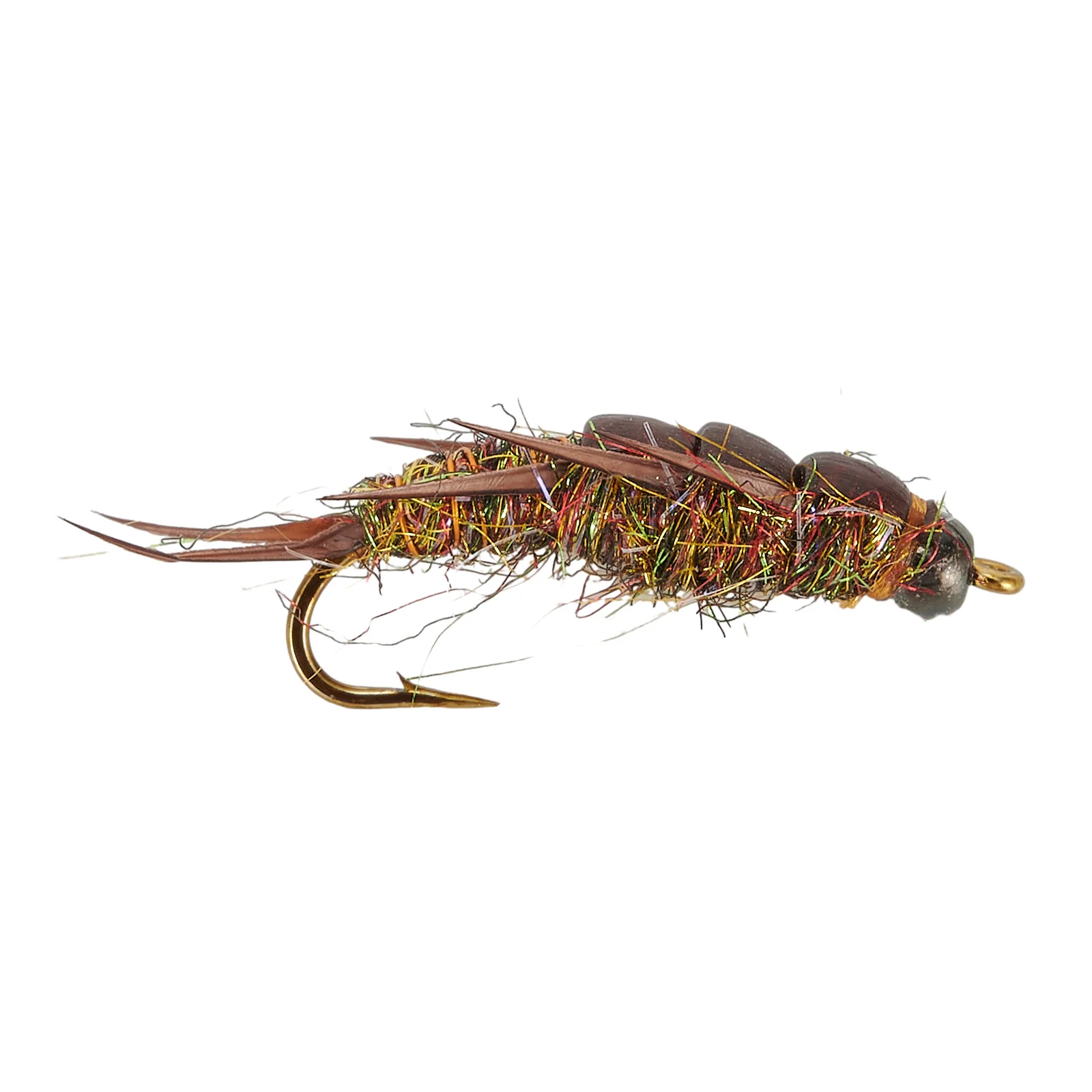 

Fly Fishing Hook Garden Indoor Accessory Lure Nymph Shape Realistic Replacement Steel + Feather Stonefly Grayling