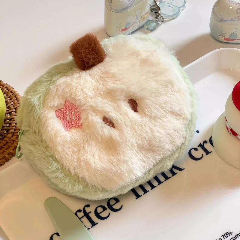 Cartoon Plush Coin Purse Miscellaneous Storage Small Card Bag coin purse