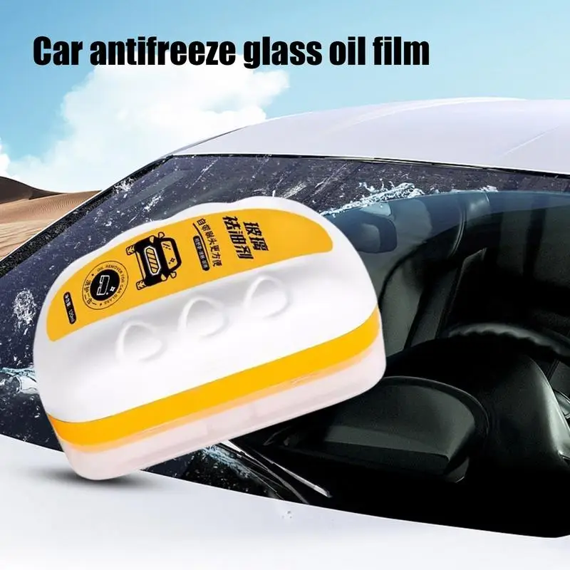 Automotive Oil Cleaning Brush Glass Cleaning Board Windshield Tool Strong Front Windshield Remover for Car Bathroom