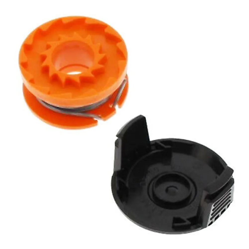 

1 Set Grass Trimmer Brush Cutter Cutting Line Spool & Cap Replacement For McGregor Strimmer Trimmer