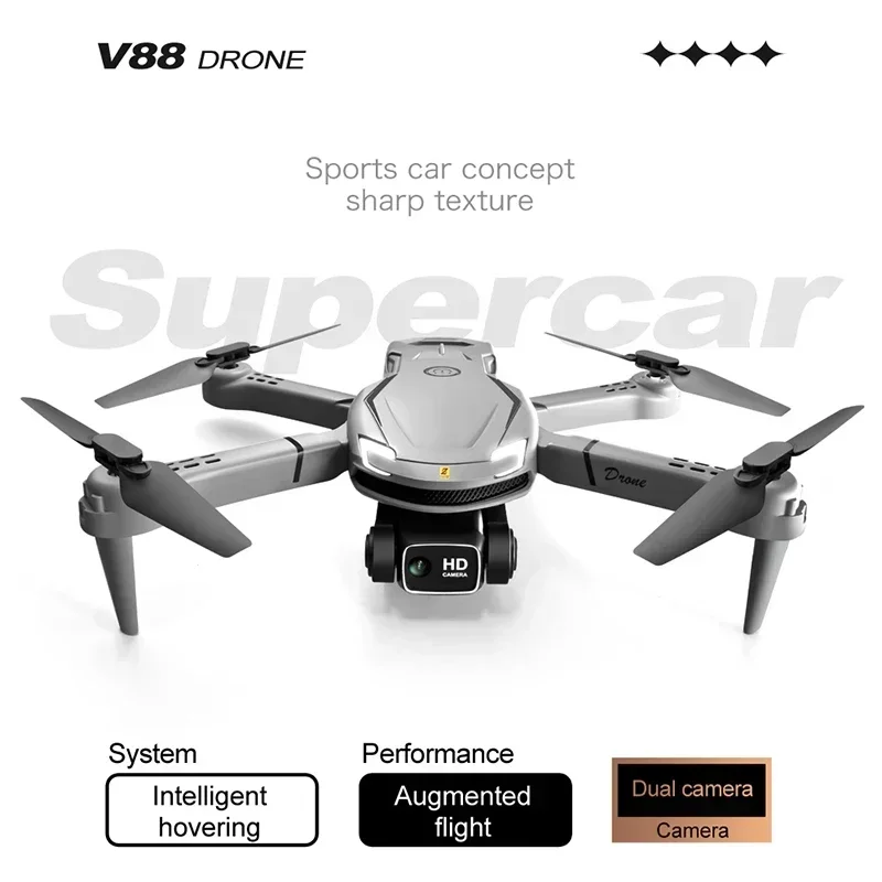 Description Picture 3 of itemMini New V88 Drone 8K 5G GPS Professional HD Aerial Photography Remote Control Aircraft HD Dual Camera Quadcopter Toy UAV