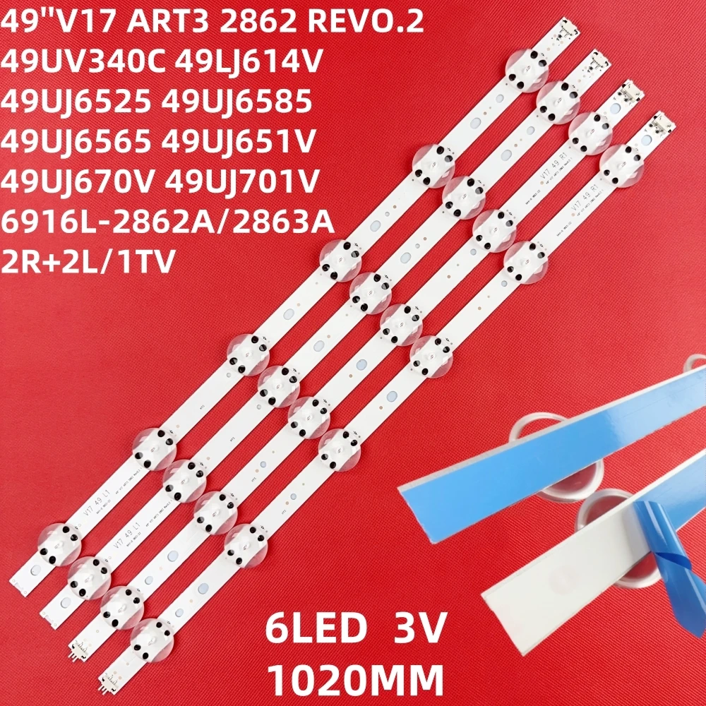 RÉTROÉCLAIRAGE LED BANDE pour Sony Tv KDL-65W855C/650TV02 V3 / Écran : EUR 15,10 - FR