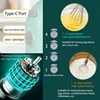 USB Electric Blender Wireless Portable Mixers with 2 Mixing Head Food Mixer Handheld Rechargeable Whisks Dough Stirrer Eggbeater 3