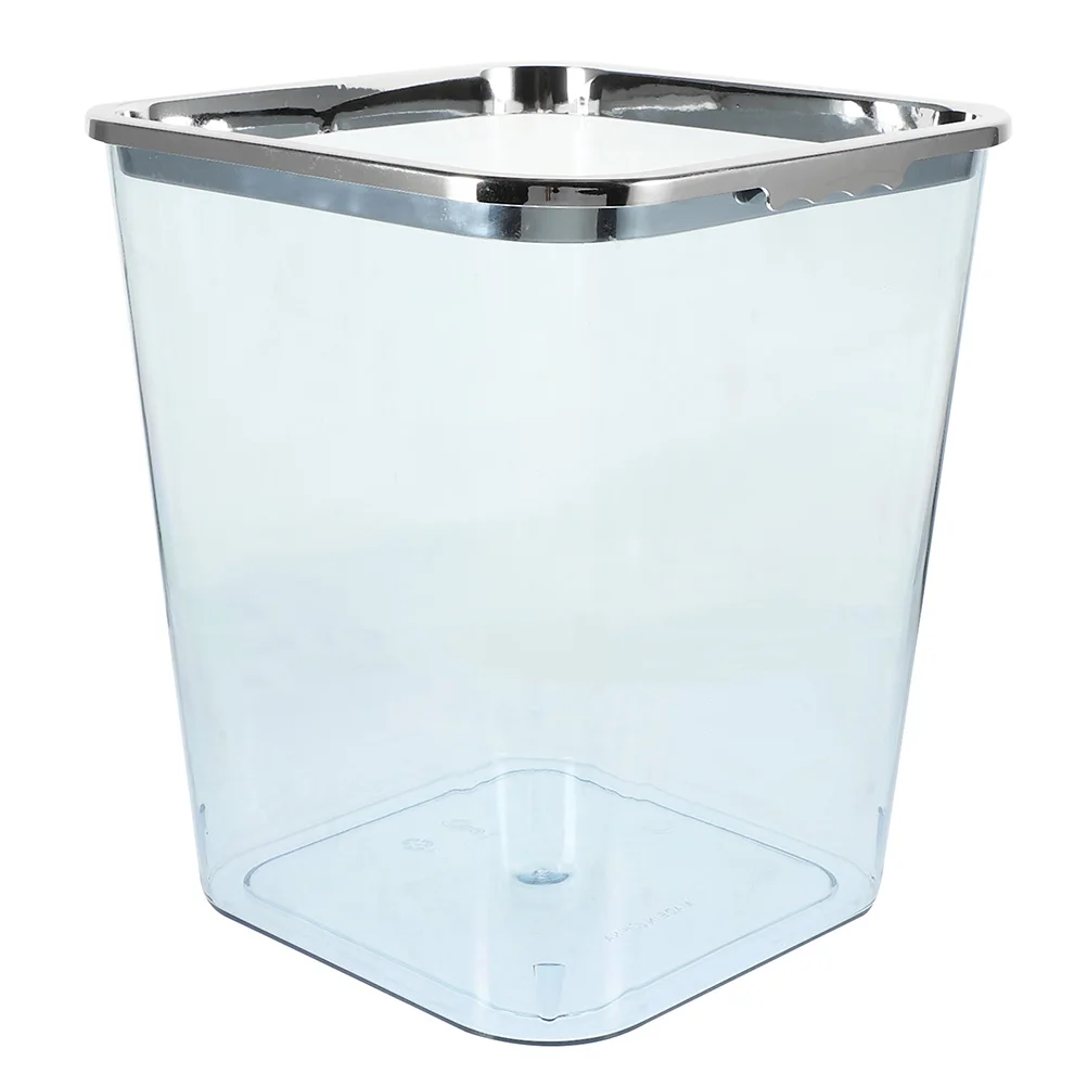 

Multifunction Transparent Trash Can Office Garbage Cans Outdoor Waste Bin Pp Basket for Kitchen