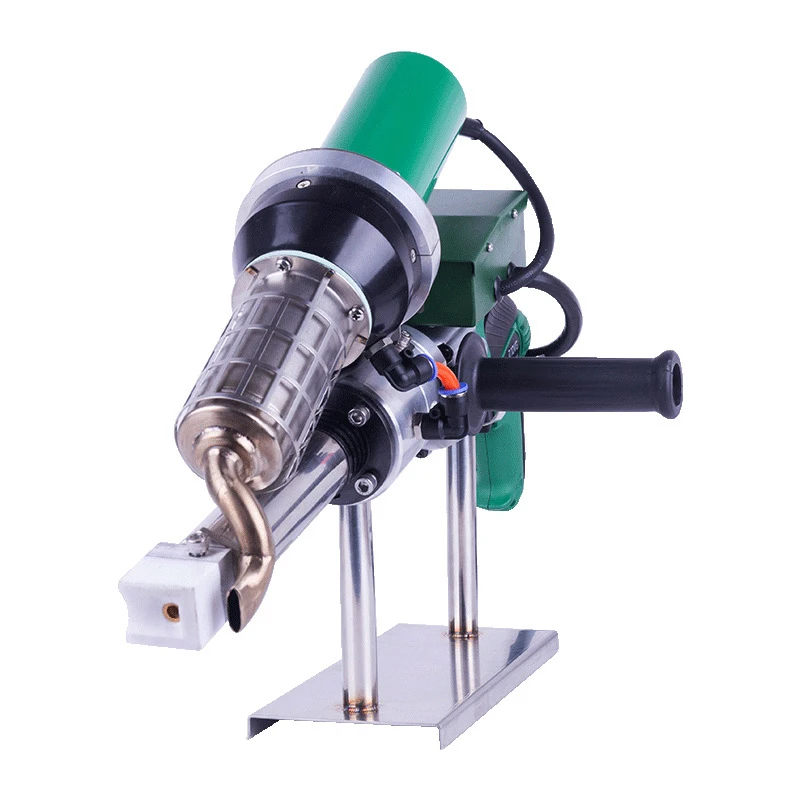 Automatic extrusion plastic welding gun hdpe hot melt welding pp board repair geomembrane anti-seepage welding machine 6
