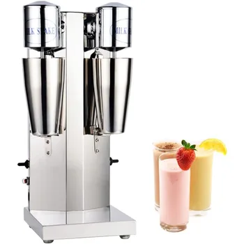 Commercial Electric Milkshake Maker Stainless Steel Milk Shake Machine Cocktail Tea Drink Mixer Smoothie Malt Blender 2