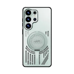 Ultra Alloy 360 Rotating Magnetic Bracket Case with Heat Dissipation Design - Galaxy S26+ (Light Green)