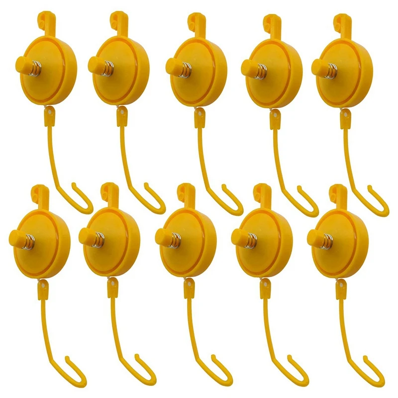 Plant Yoyo Grow Hanger With Stopper Adjustable Indoor Plant Support Yo Yo (Pack Of 15)