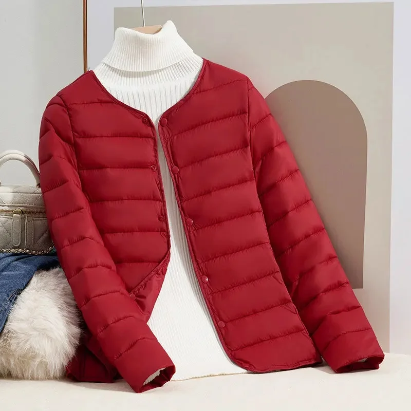 Wine Red [liner cotton-padded coat]]