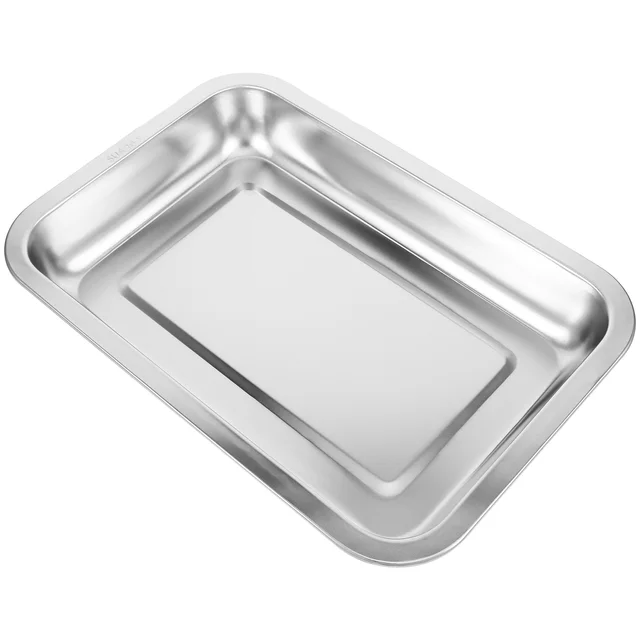 Metal Cat Litter Box Stainless Steel Large Capacity Pan Open Type for Cats Kitten Safe Stable Easy to Clean Home Decor Friendly 2