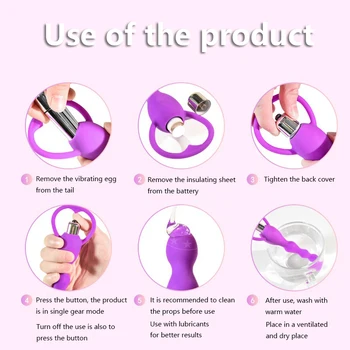 One-Touch Button Stimulate Vibrator For Women Sexy Toys Adult Products For Male Anal Beads Plug Massager Soft Silicone Sexy Toys 2