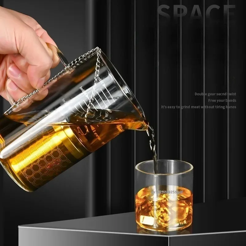 Tea strainer Stainless Steel Tea Infuser Extended Chain Leaves Spice Seasoning Strainer Teapot Fine Mesh Filter