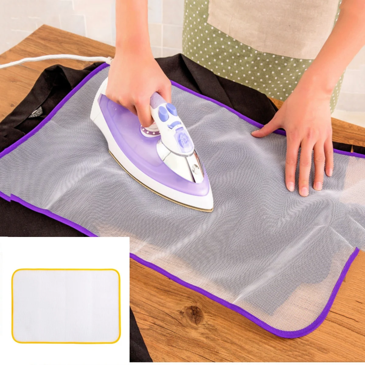 Ironing Board Mat Cover Protective Press Mesh Insulation Against Pressing Pad Mini Random Colors