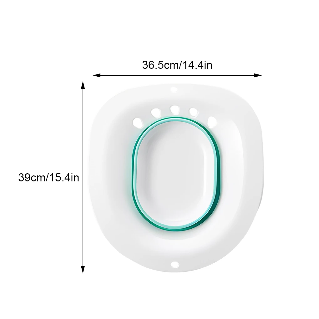 Portable Bidet For Refreshing Cleanse Durable Construction And Easy Installation Ergonomic Seat Bath green