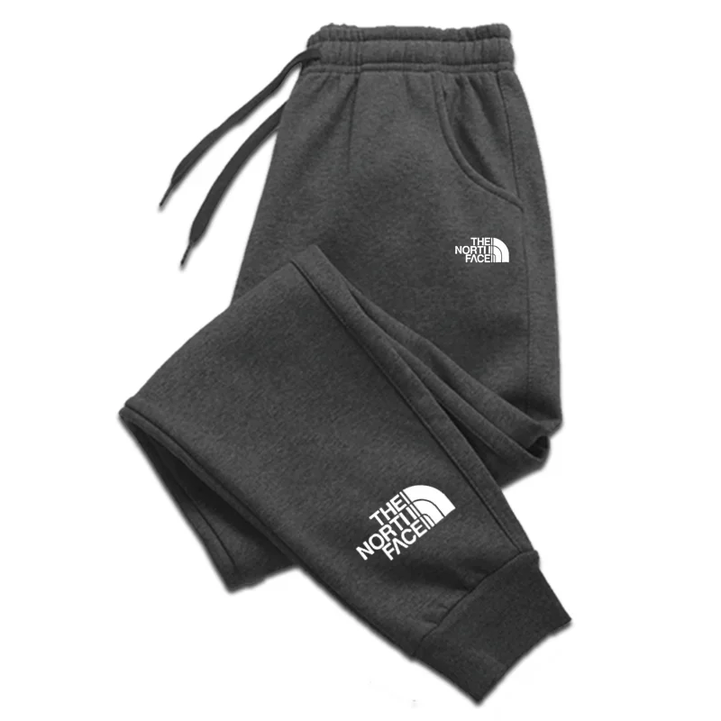 Fashion printed men's pants fall/winter new sports jogging pants fitness loose fitting clothes solid color clothes street casual pants sports pants casual sports pants printed pants