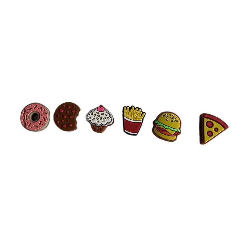 Silicone Tennis Racket Vibration Dampener, Food Hamburger, Shock Absorber, Tennis Racket, New, 15Pcs