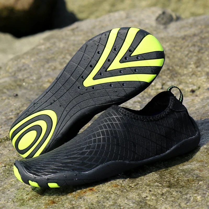 New Men's Sport Beach Shoes Pure Stream Diving Swimming Running Machine Shoes Minimalist Design Soft Sole Water