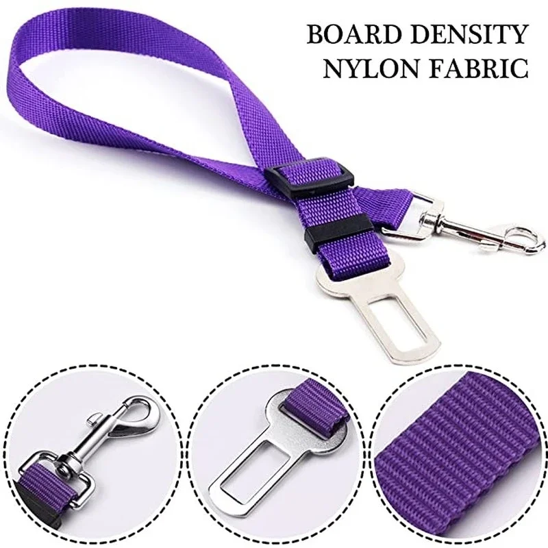 Adjustable Dog Car Seat Belt 5