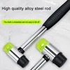 25mm 30mm 40mm Rubber Hammer Double Faced Work Glazing Window Nylon Hammer with Round Head and Non-slip Handle DIY Hand Tool 3