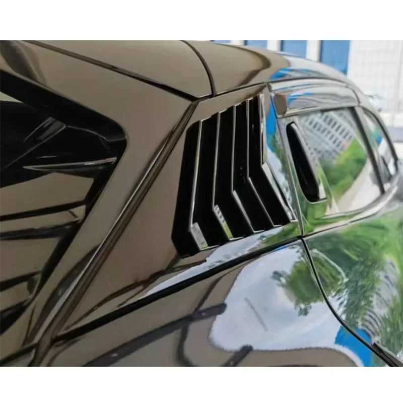 UNIT Window Louver for CHANGAN UNI-T Quarter Side Scoop Cover Vent Carbon Paint Spoiler-Decorative Accessories car accessories,rear window louver