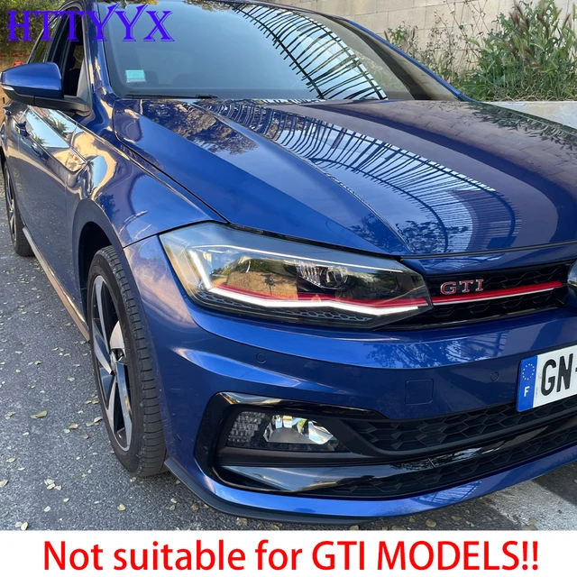 車のフロントとリアのバンパースポイラー For VW For POLO MK6 For